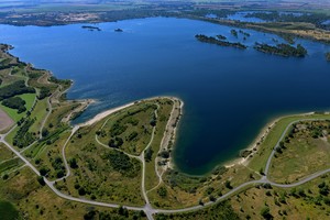 Werbeliner See mit Brodauer Zinken © LMBV, Peter Radke