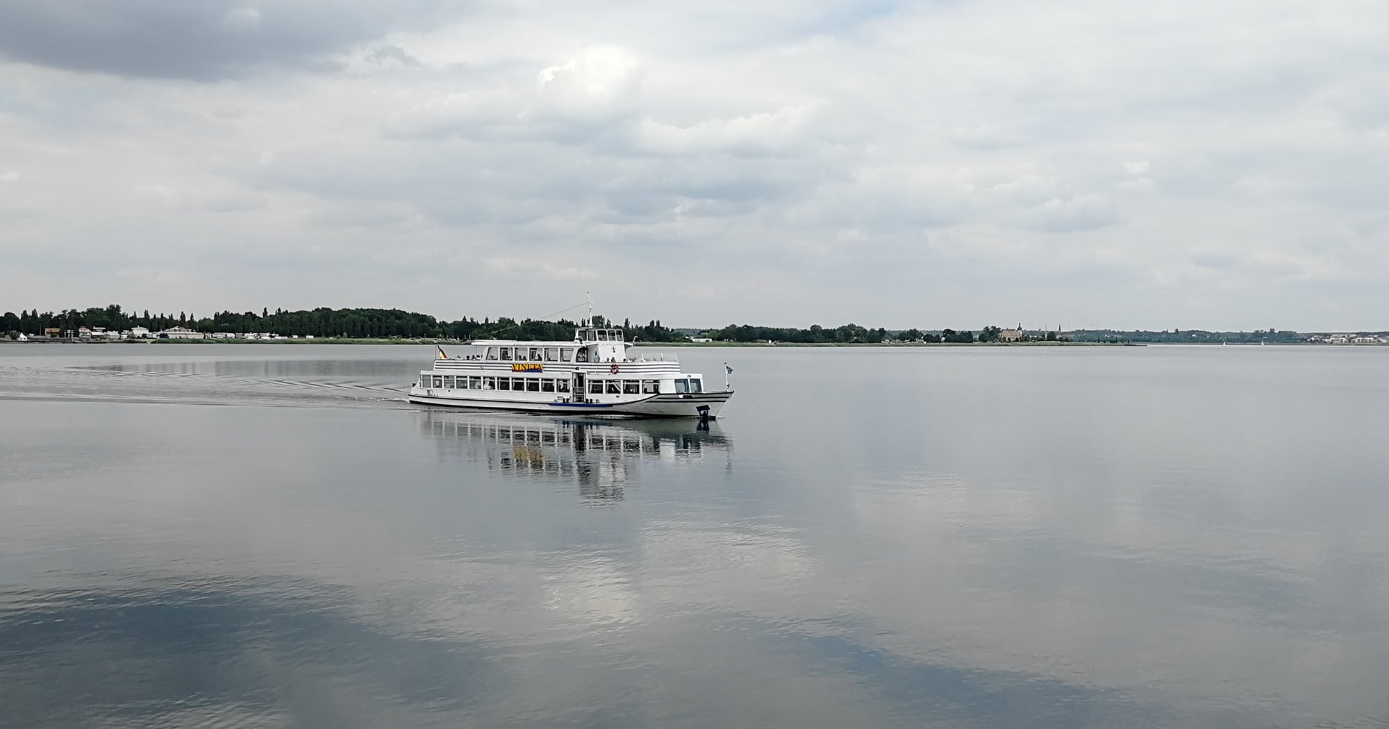 goitzsche see motorboot